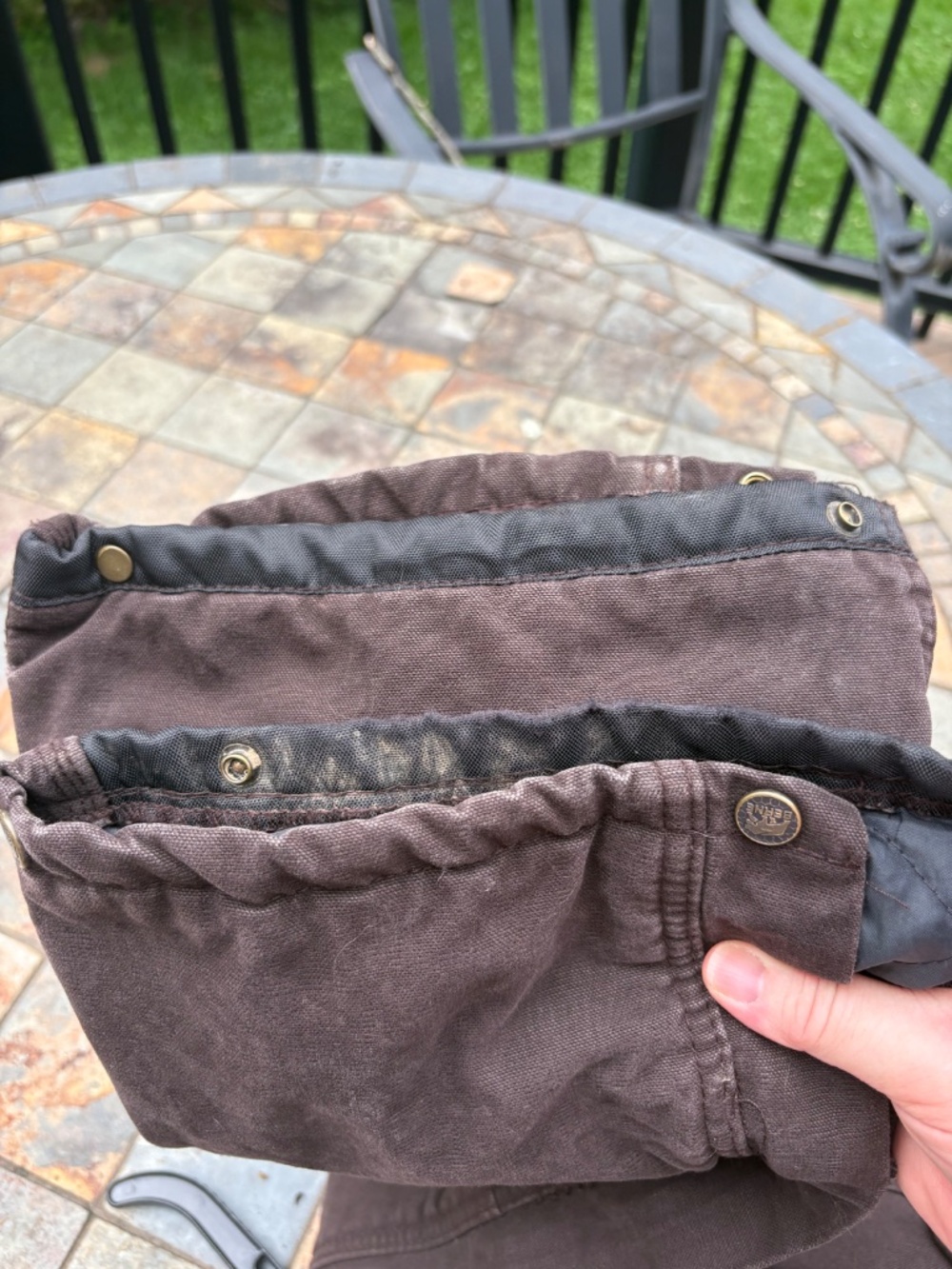 Berne insulated work bibs - 2X SHORT Women - Dark Brown - Picture 7 of 7